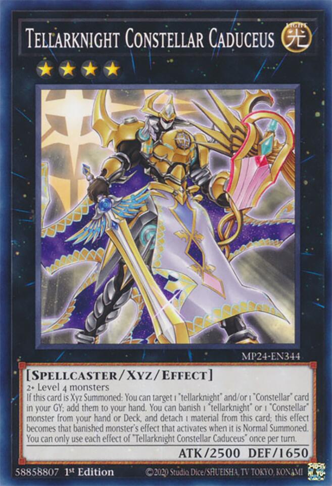 Tellarknight Constellar Caduceus [MP24-EN344] Common | Exor Games Truro