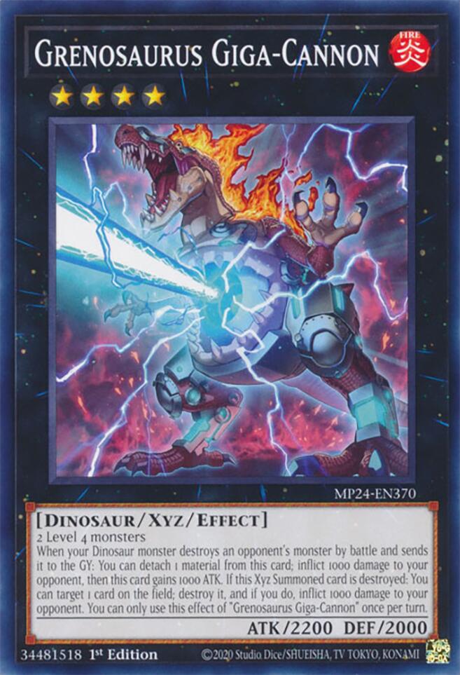 Grenosaurus Giga-Cannon [MP24-EN370] Common | Exor Games Truro