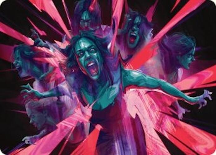 Waltz of Rage Art Card [Duskmourn: House of Horror Art Series] | Exor Games Truro