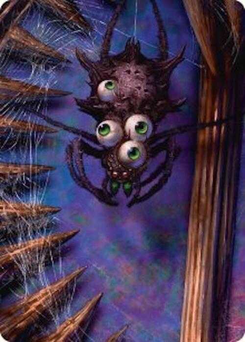 Spider Art Card [Duskmourn: House of Horror Art Series] | Exor Games Truro