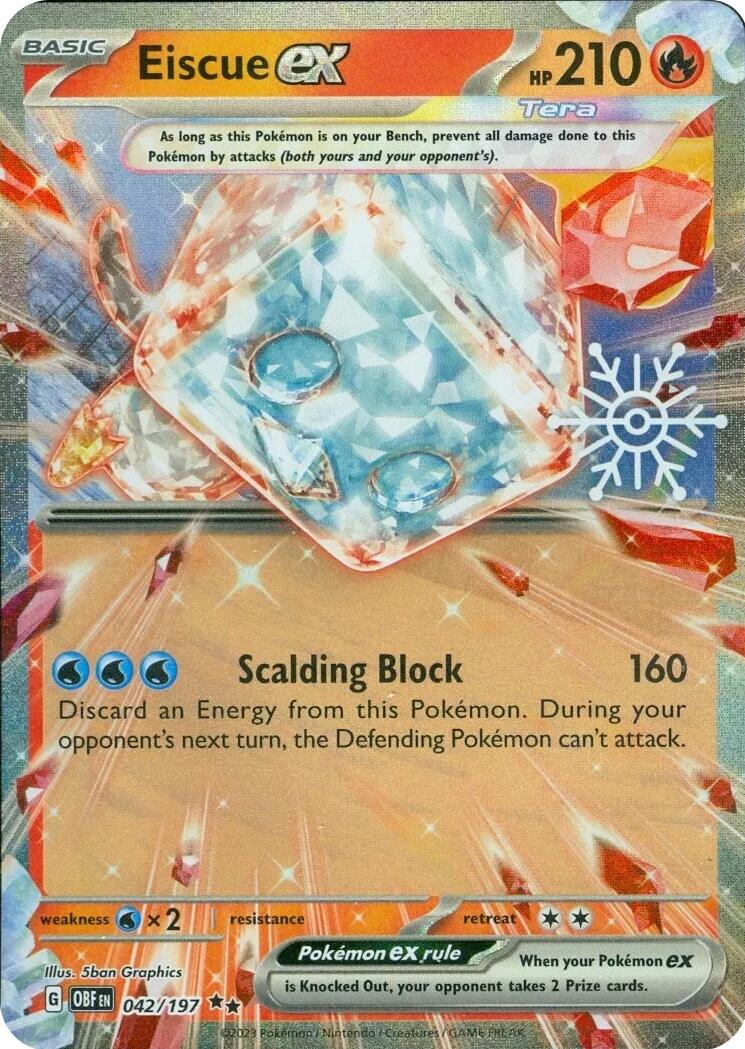 Eiscue ex (042/197) (Holiday Calendar) [Miscellaneous Cards] | Exor Games Truro