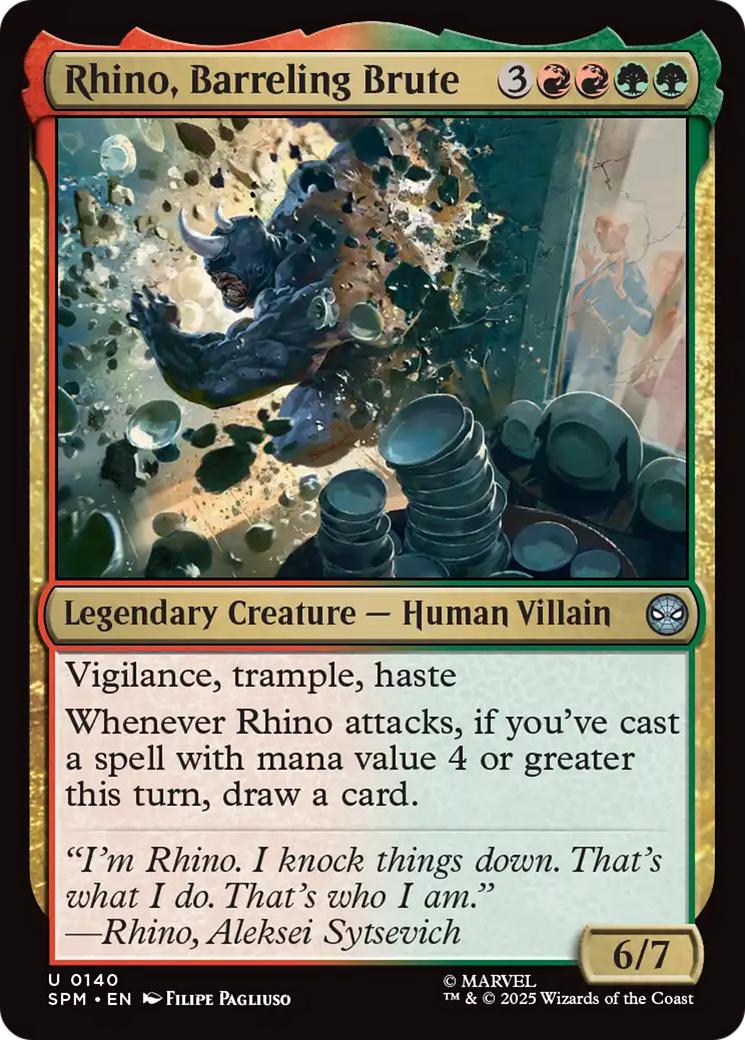 Rhino, Barreling Brute [Marvel's Spider-Man] | Exor Games Truro
