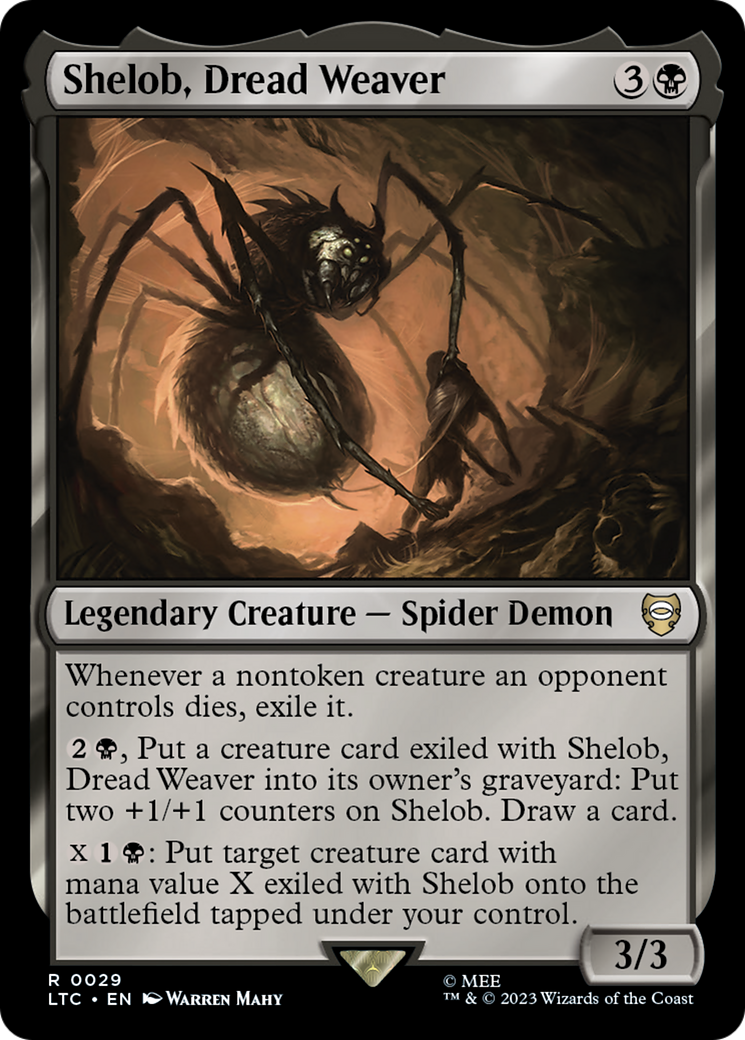 Shelob, Dread Weaver [The Lord of the Rings: Tales of Middle-Earth Commander] | Exor Games Truro
