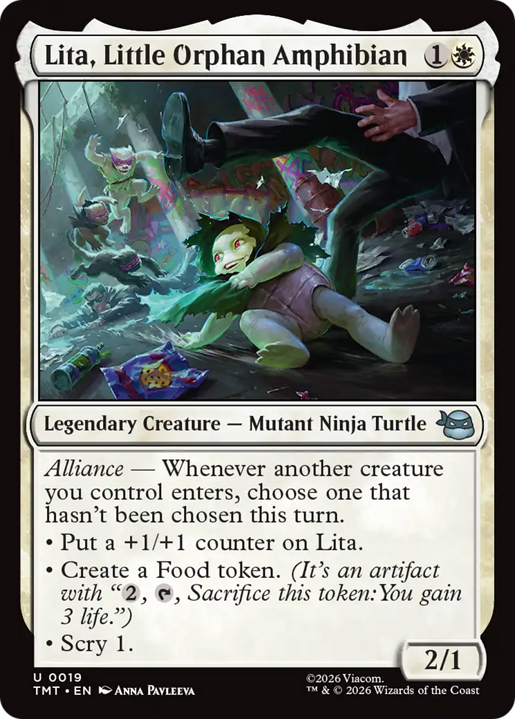 Lita, Little Orphan Amphibian [Teenage Mutant Ninja Turtles] | Exor Games Truro