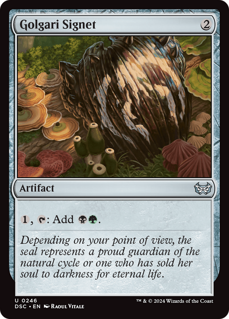 Golgari Signet [Duskmourn: House of Horror Commander] | Exor Games Truro