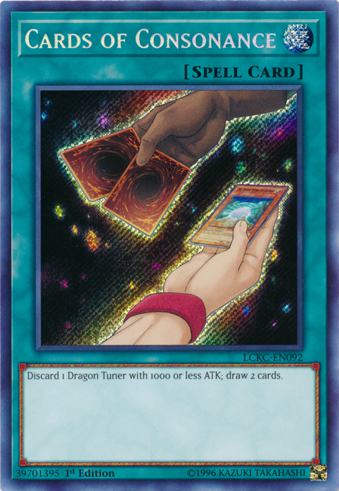 Cards of Consonance [LCKC-EN092] Secret Rare | Exor Games Truro