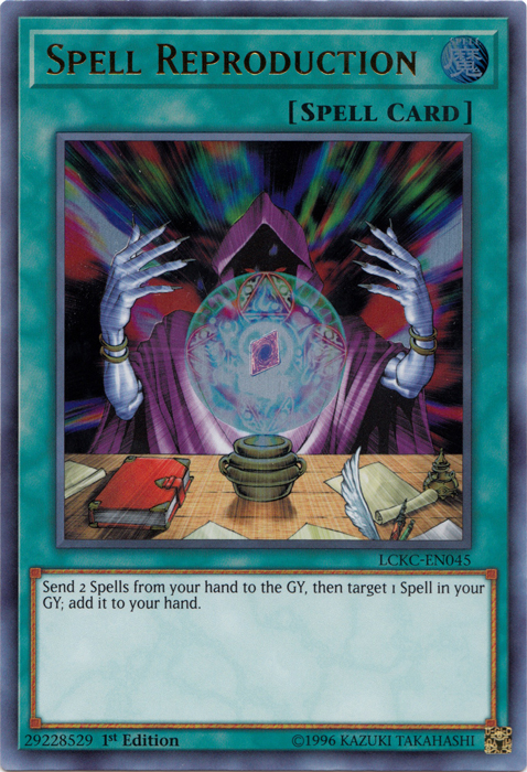 Spell Reproduction [LCKC-EN045] Ultra Rare | Exor Games Truro