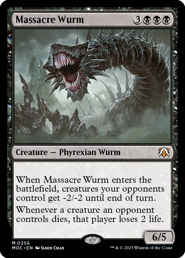 Massacre Wurm [March of the Machine Commander] | Exor Games Truro