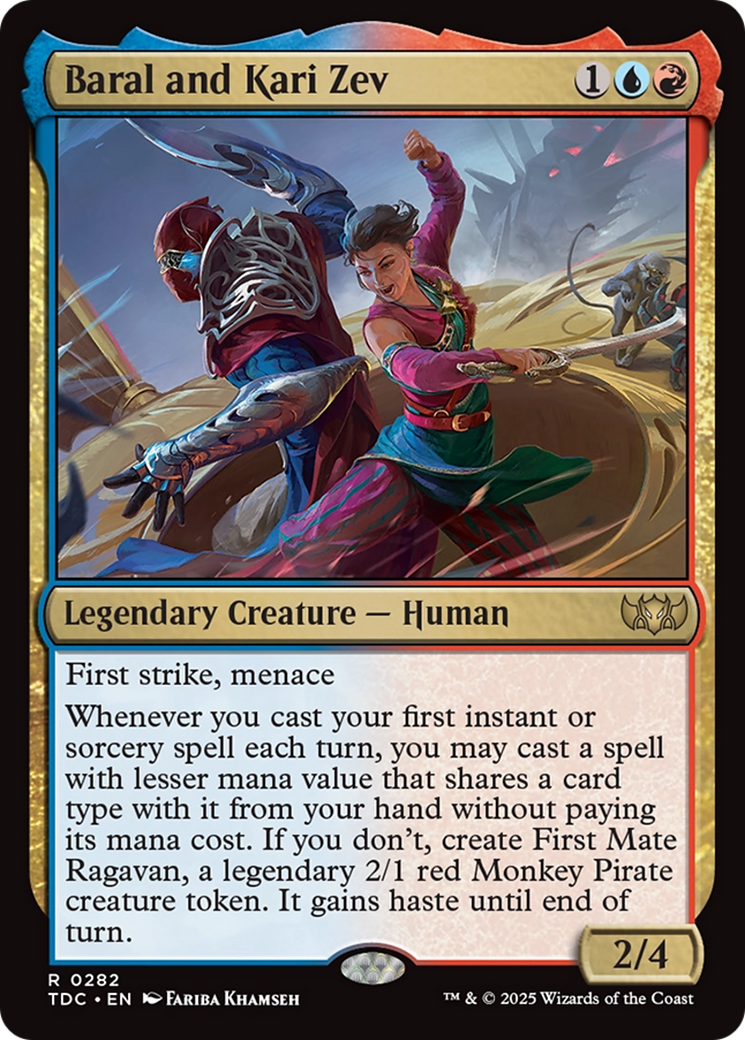 Baral and Kari Zev [Tarkir: Dragonstorm Commander] | Exor Games Truro
