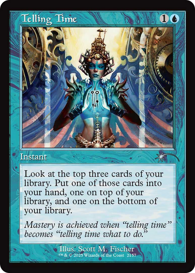 Telling Time (Retro Frame) [Secret Lair Drop Series] | Exor Games Truro