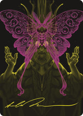 Victor, Valgavoth's Seneschal Art Card (44/54) (Gold-Stamped Signature) [Duskmourn: House of Horror Art Series] | Exor Games Truro