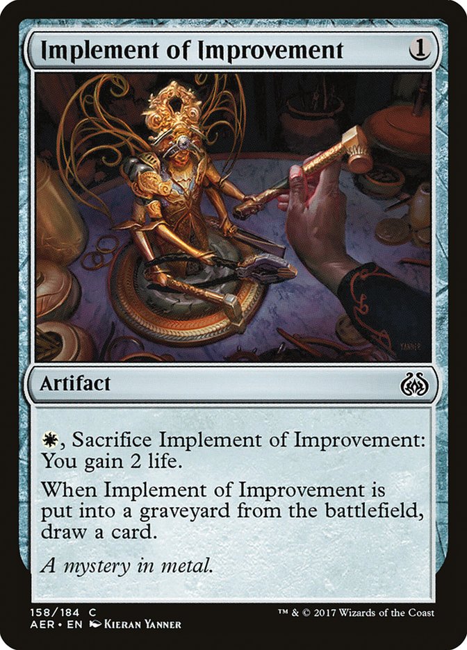 Implement of Improvement [Aether Revolt] | Exor Games Truro