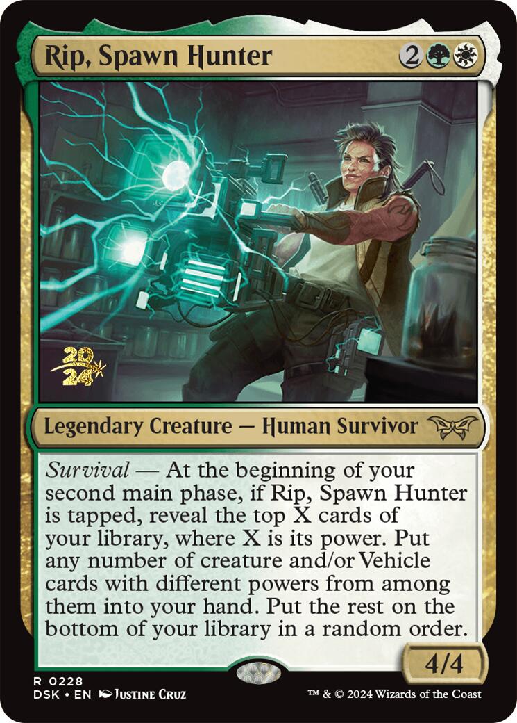 Rip, Spawn Hunter [Duskmourn: House of Horror Prerelease Promos] | Exor Games Truro