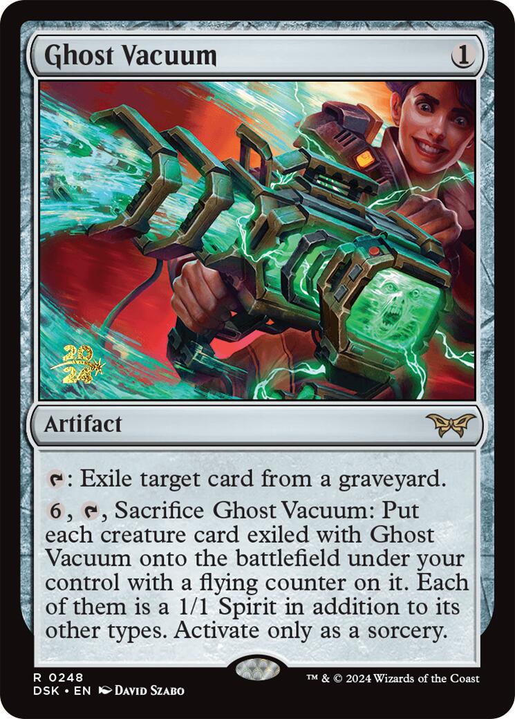 Ghost Vacuum [Duskmourn: House of Horror Prerelease Promos] | Exor Games Truro