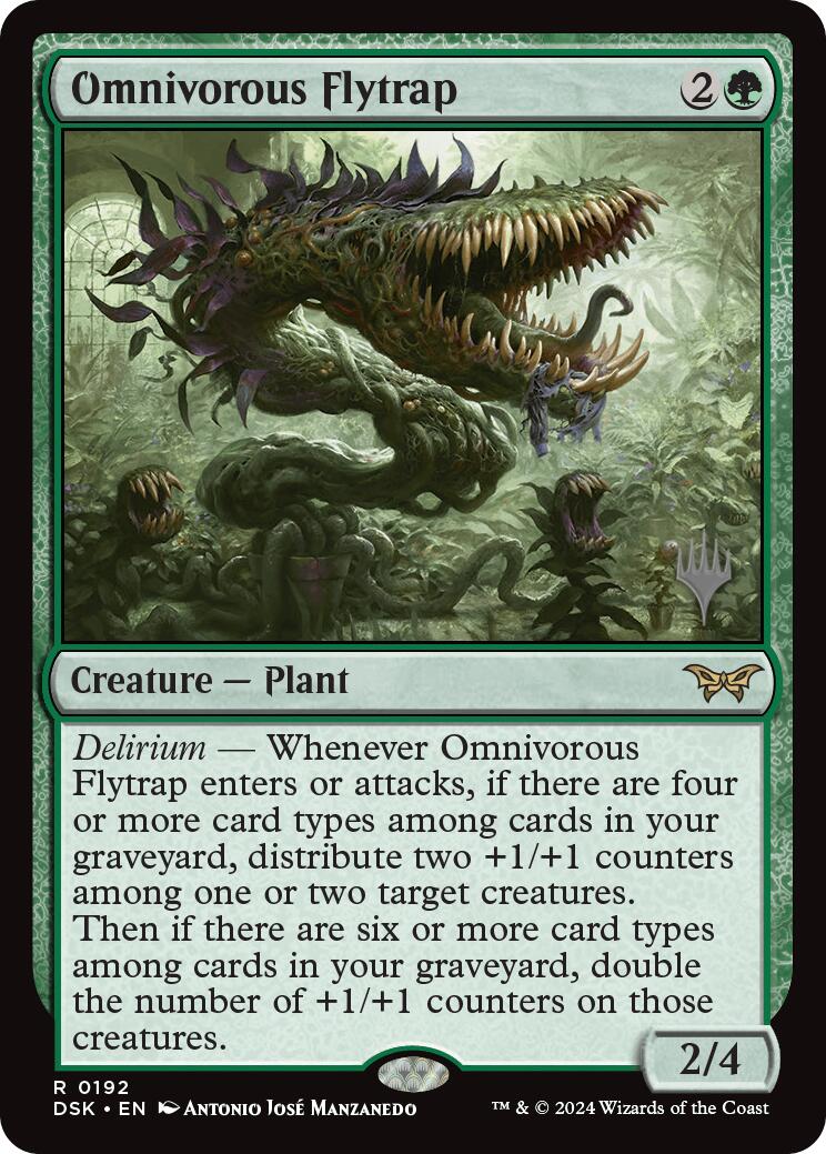 Omnivorous Flytrap [Duskmourn: House of Horror Promos] | Exor Games Truro