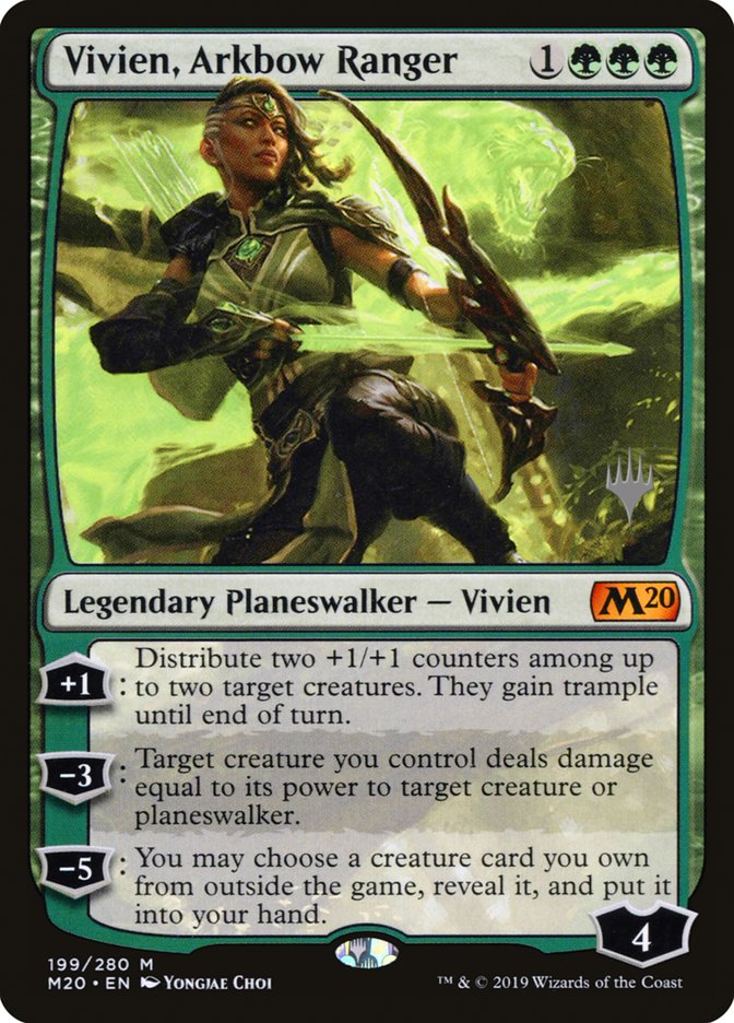 Vivien, Arkbow Ranger (Promo Pack) [Core Set 2020 Promos] | Exor Games Truro