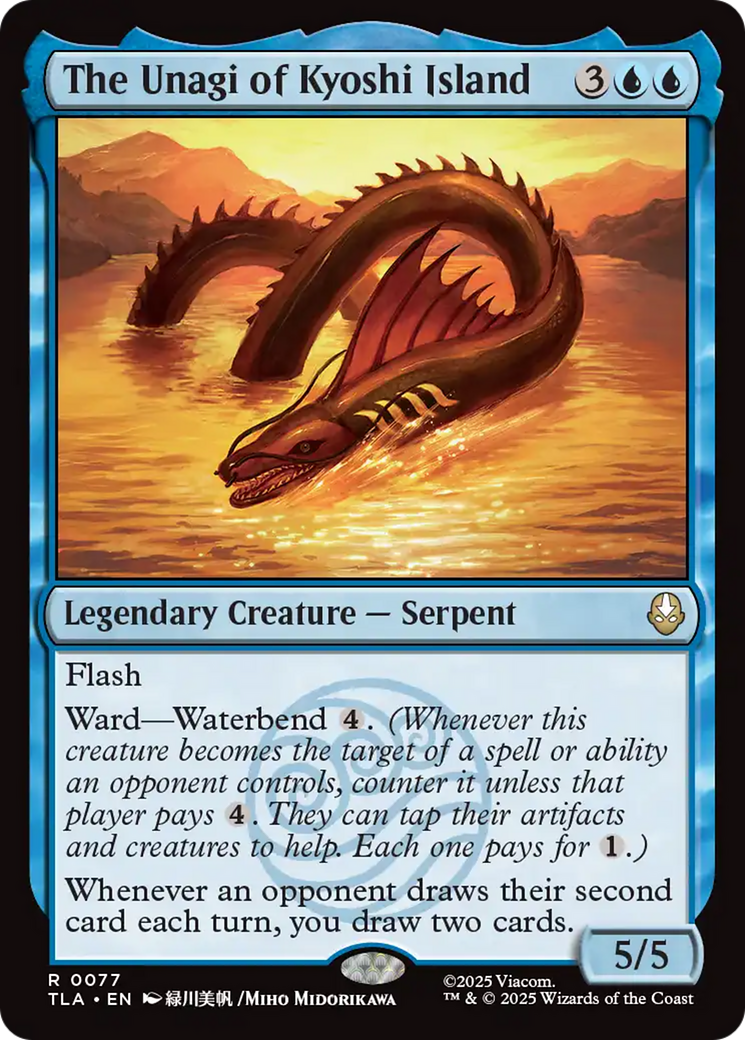 The Unagi of Kyoshi Island [Avatar: The Last Airbender] | Exor Games Truro