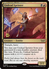 Undead Sprinter [Duskmourn: House of Horror Prerelease Promos] | Exor Games Truro