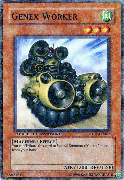 Genex Worker [DT01-EN063] Common | Exor Games Truro