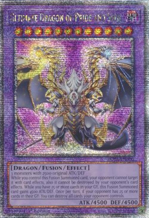 Ultimate Dragon of Pride and Soul [ROTA-EN000] Quarter Century Secret Rare | Exor Games Truro