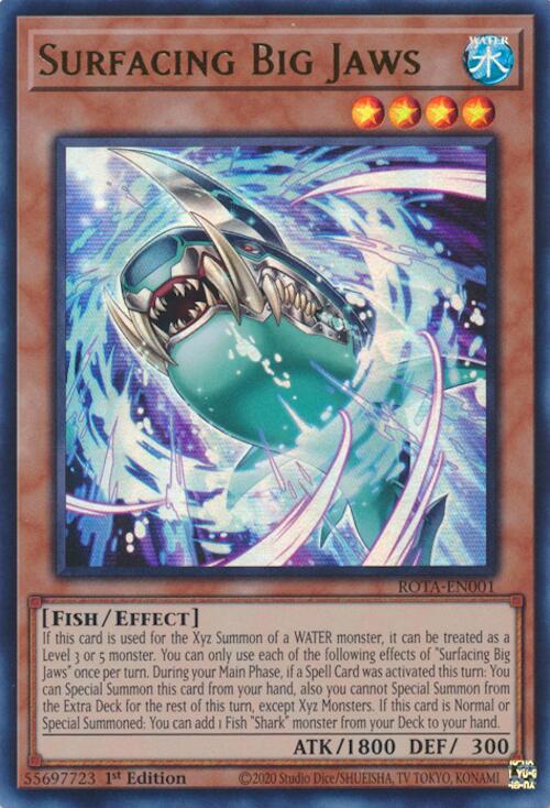 Surfacing Big Jaws [ROTA-EN001] Ultra Rare | Exor Games Truro