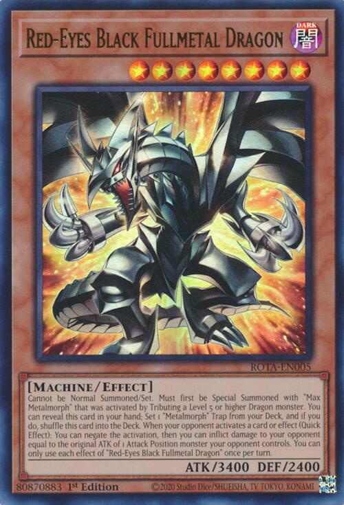 Red-Eyes Black Fullmetal Dragon [ROTA-EN005] Ultra Rare | Exor Games Truro