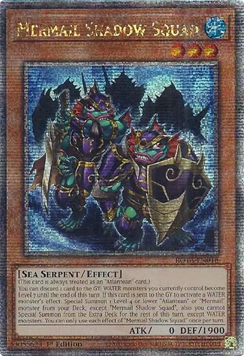 Mermail Shadow Squad (Quarter Century Secret Rare) [ROTA-EN018] Quarter Century Secret Rare | Exor Games Truro