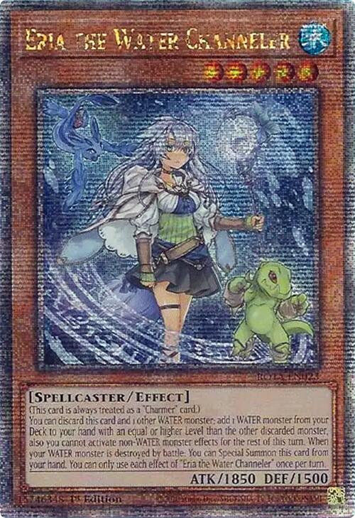 Eria the Water Channeler (Quarter Century Secret Rare) [ROTA-EN023] Quarter Century Secret Rare | Exor Games Truro