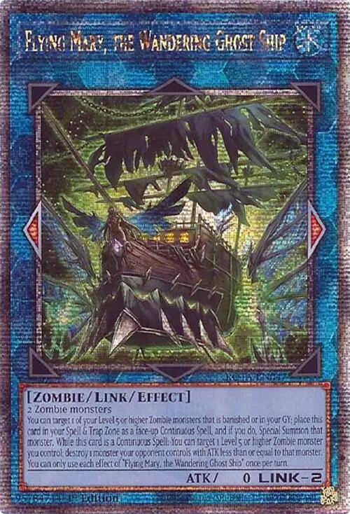 Flying Mary, the Wandering Ghost Ship (Quarter Century Secret Rare) [ROTA-EN047] Quarter Century Secret Rare | Exor Games Truro