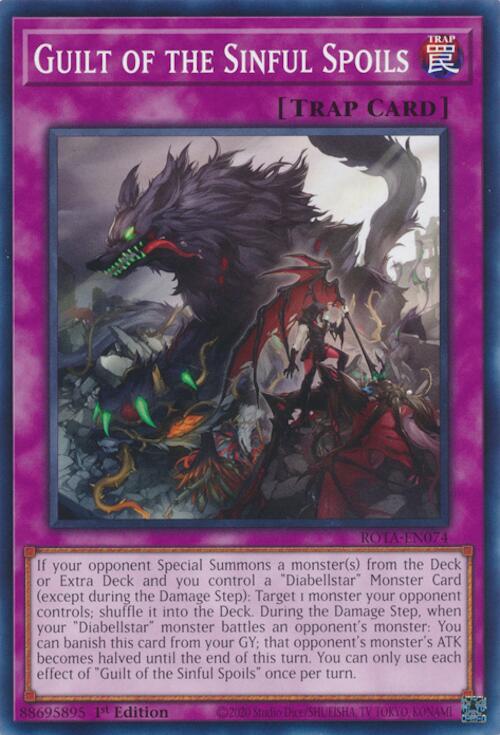 Guilt of the Sinful Spoils [ROTA-EN074] Common | Exor Games Truro