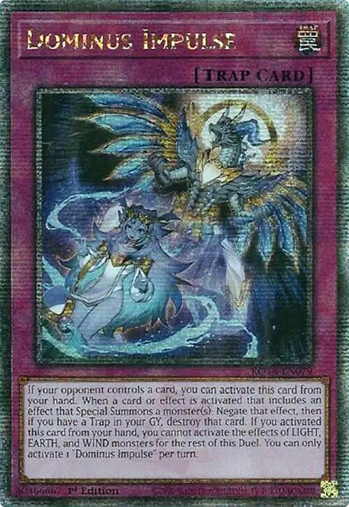 Dominus Impulse (Quarter Century Secret Rare) [ROTA-EN079] Quarter Century Secret Rare | Exor Games Truro