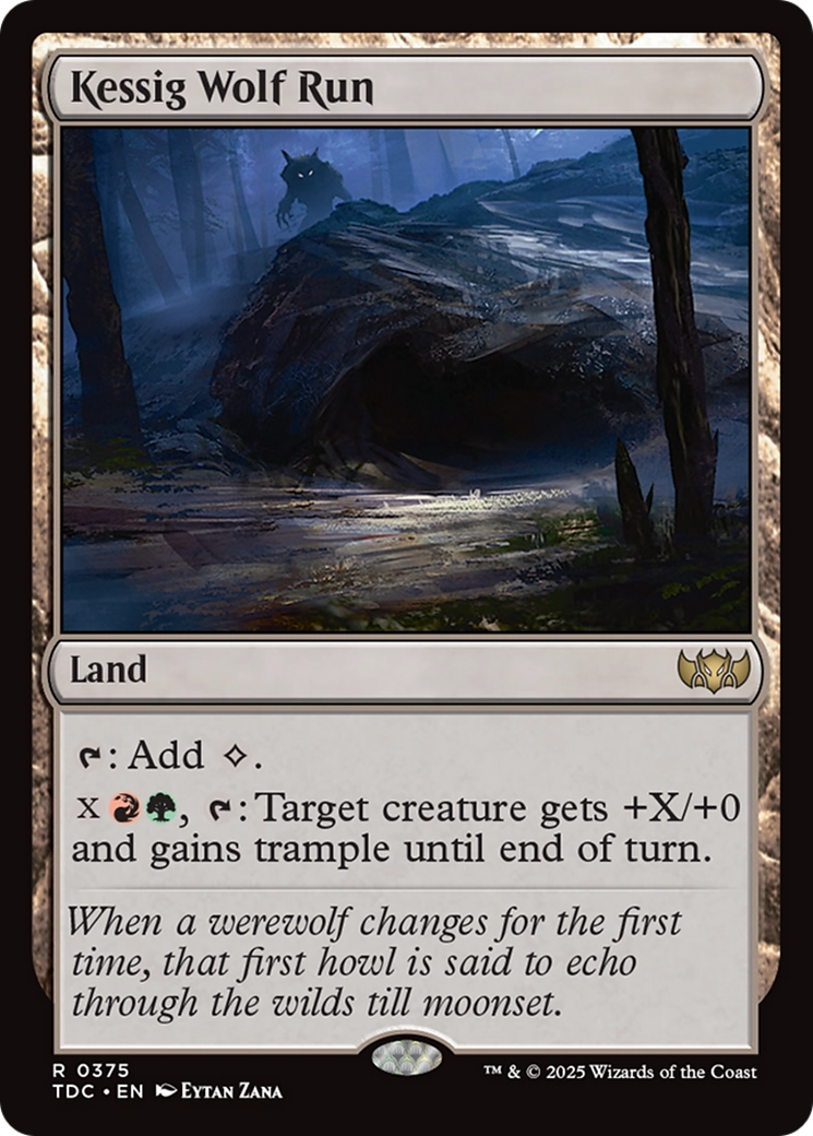 Kessig Wolf Run [Tarkir: Dragonstorm Commander] | Exor Games Truro