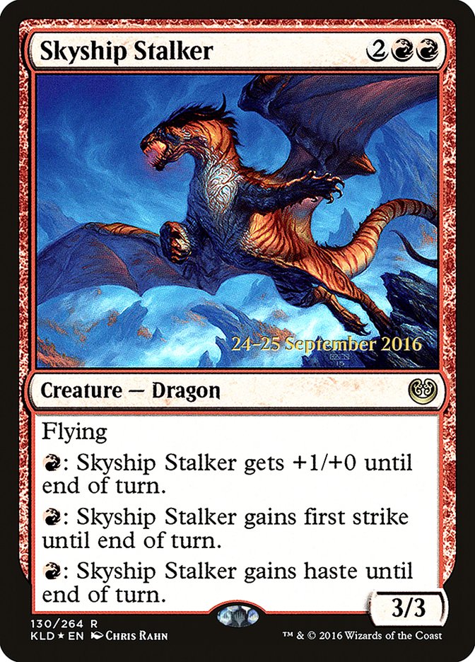 Skyship Stalker [Kaladesh Prerelease Promos] | Exor Games Truro