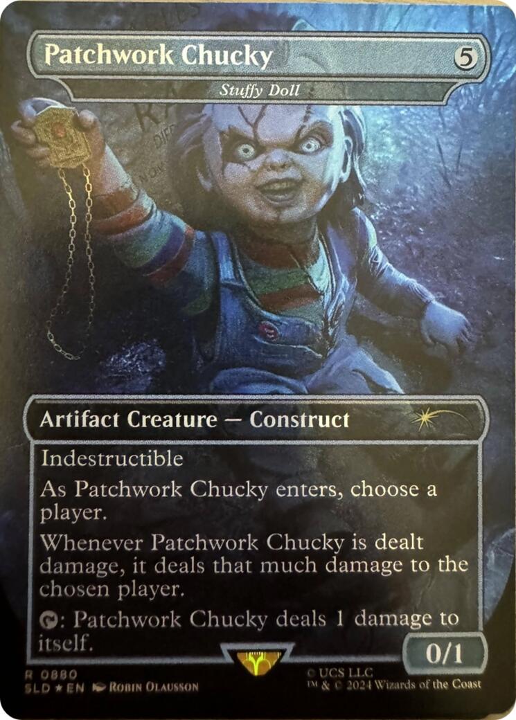 Patchwork Chucky - Stuffy Doll [Secret Lair Drop Series] | Exor Games Truro