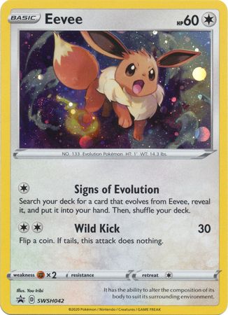 Eevee (SWSH042) [Sword & Shield: Black Star Promos] | Exor Games Truro