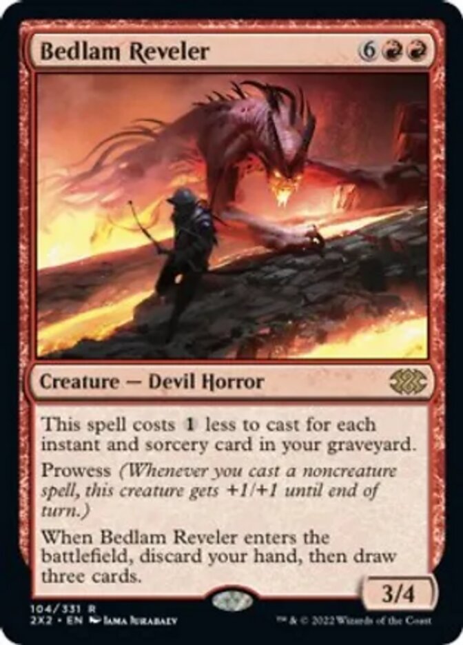 Bedlam Reveler [Double Masters 2022] | Exor Games Truro