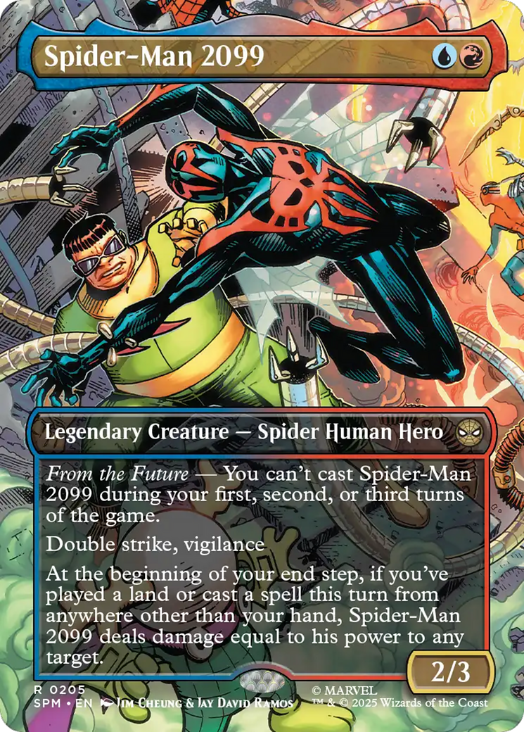Spider-Man 2099 (0205) (Borderless) [Marvel's Spider-Man] | Exor Games Truro