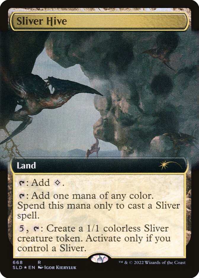 Sliver Hive (Extended Art) [Secret Lair Drop Promos] | Exor Games Truro