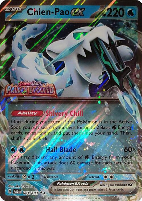 Chien-Pao ex (061/193) (Jumbo) [Scarlet & Violet: Paldea Evolved] | Exor Games Truro