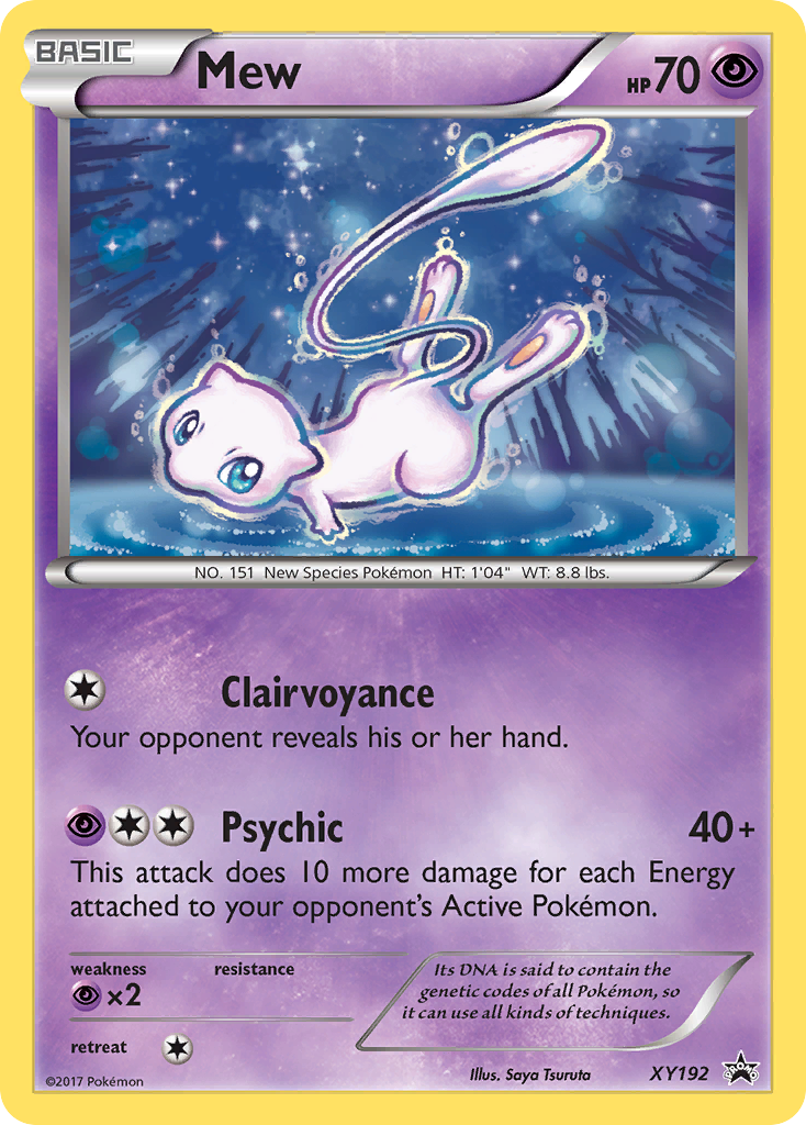 Mew (XY192) [XY: Black Star Promos] | Exor Games Truro