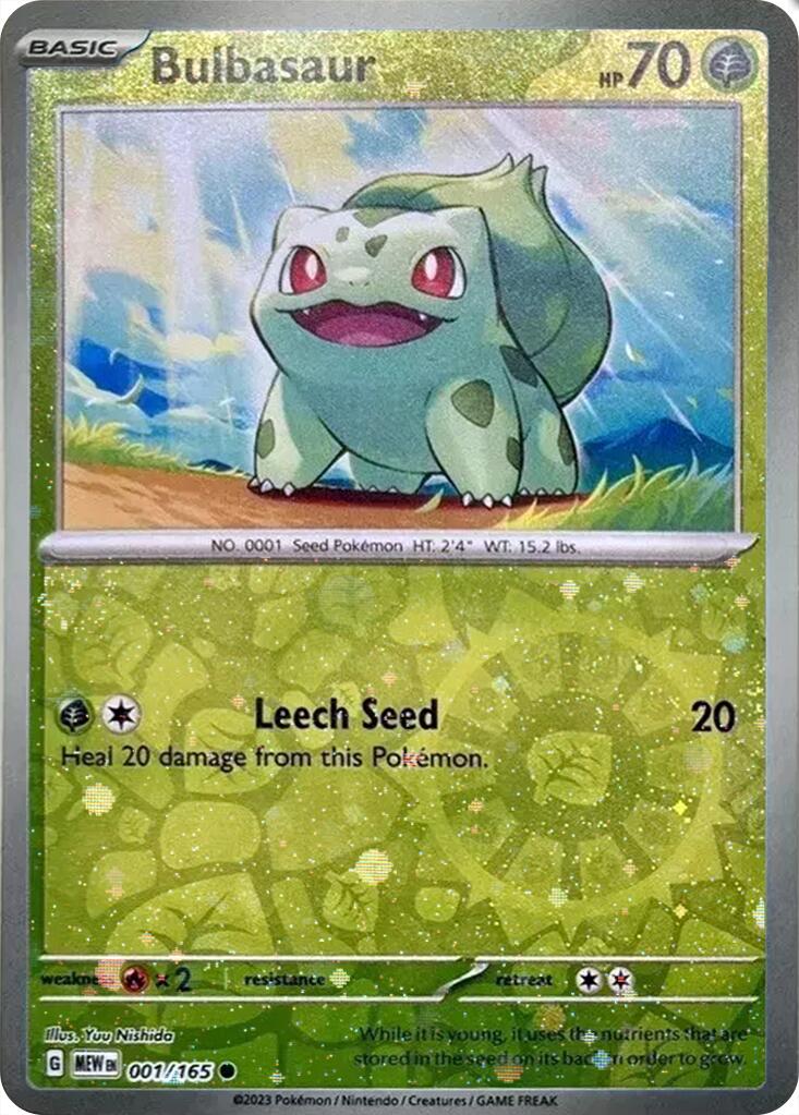 Bulbasaur (001/165) (Cosmos Holo) (Costco Exclusive) [Miscellaneous Cards] | Exor Games Truro