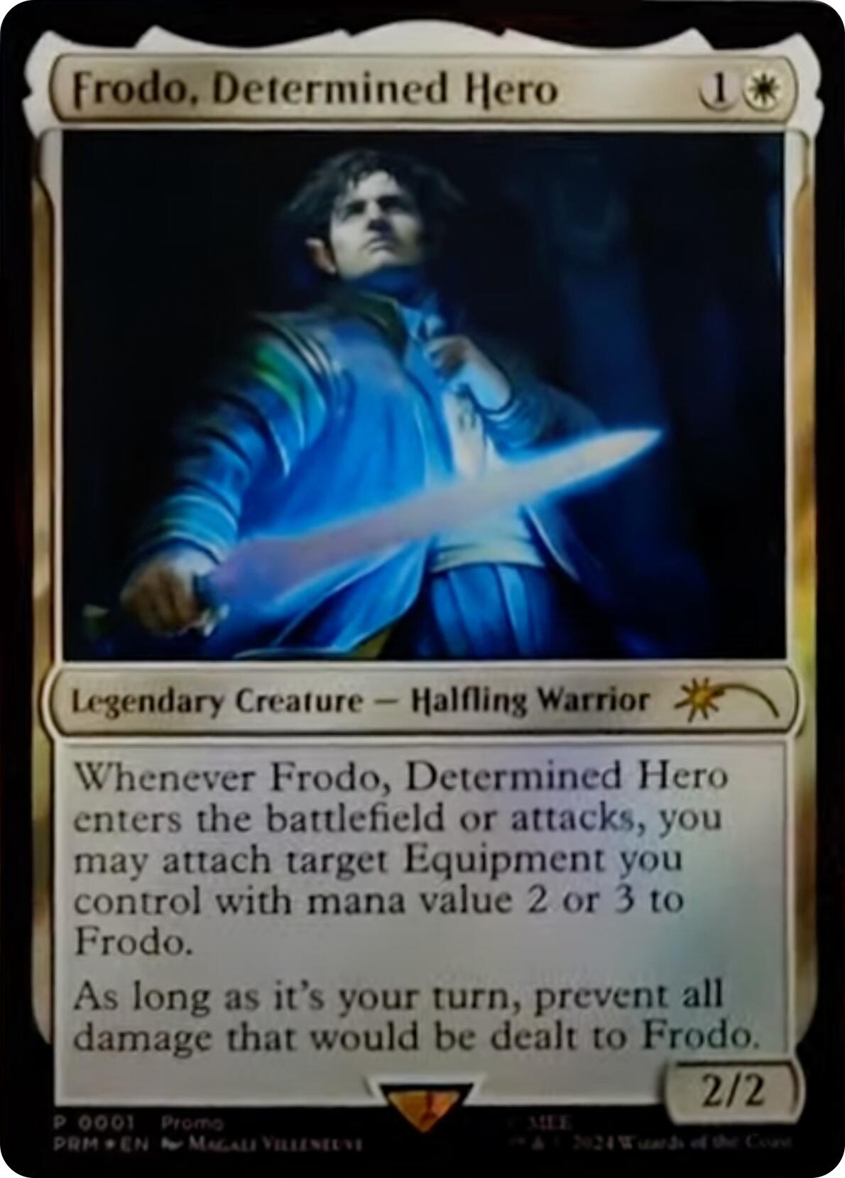 Frodo, Determined Hero [Resale Promos] | Exor Games Truro