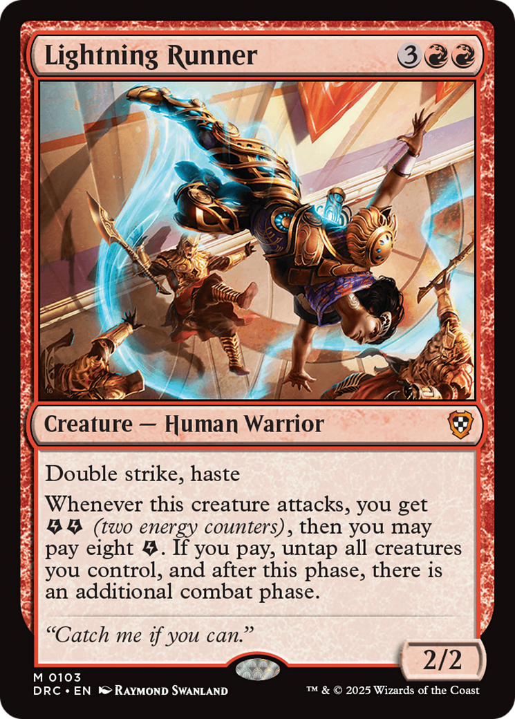 Lightning Runner [Aetherdrift Commander] | Exor Games Truro