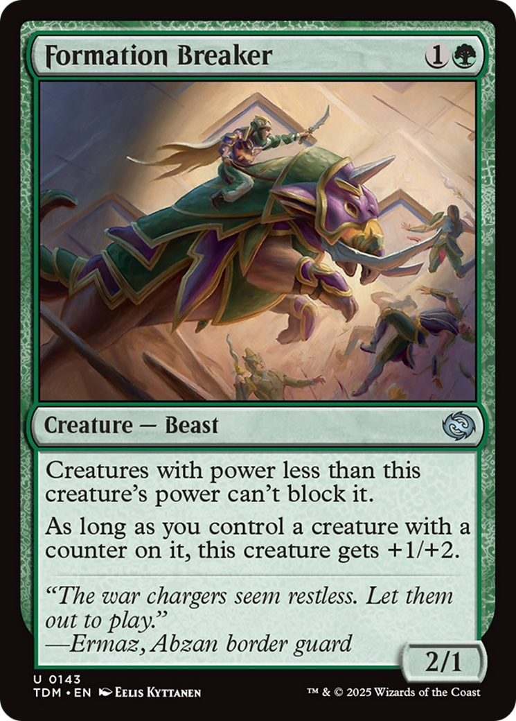 Formation Breaker [Tarkir: Dragonstorm] | Exor Games Truro