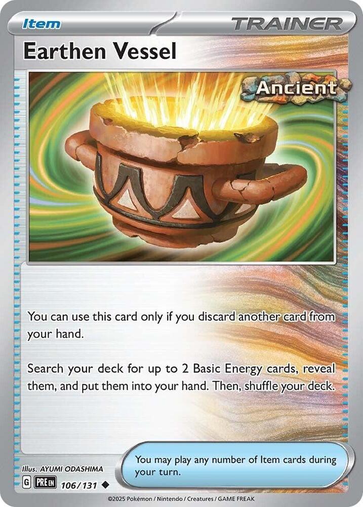 Earthen Vessel (106/131) [Scarlet & Violet: Prismatic Evolutions] | Exor Games Truro
