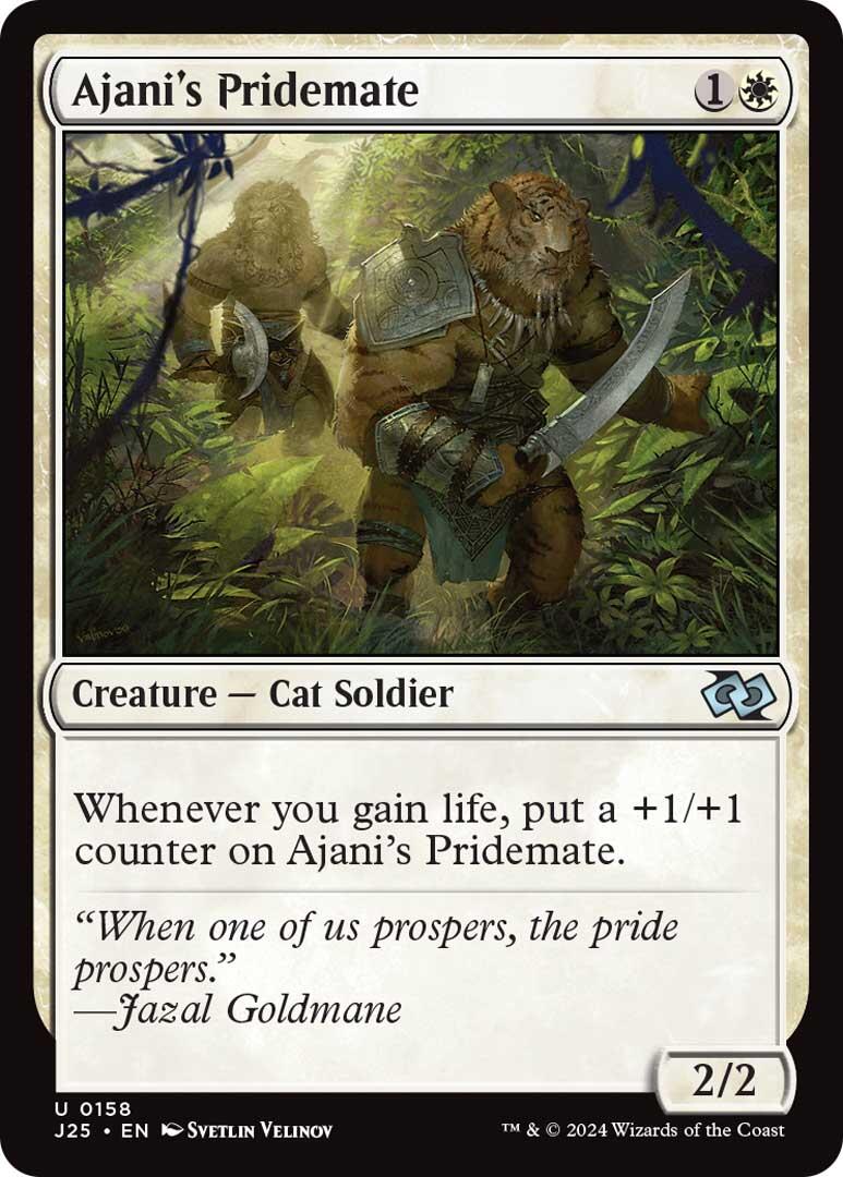 Ajani's Pridemate [Foundations Jumpstart] | Exor Games Truro