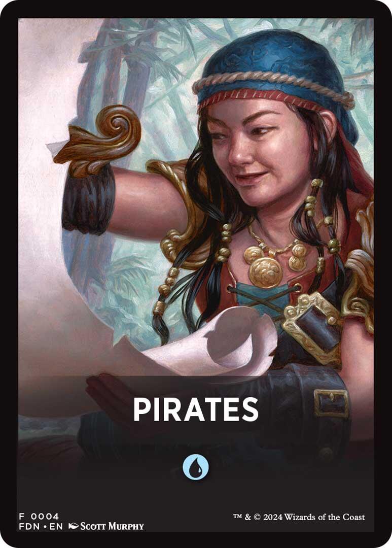 Pirates Theme Card [Foundations Tokens] | Exor Games Truro