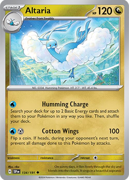 Altaria (134/191) [Scarlet & Violet: Surging Sparks] | Exor Games Truro