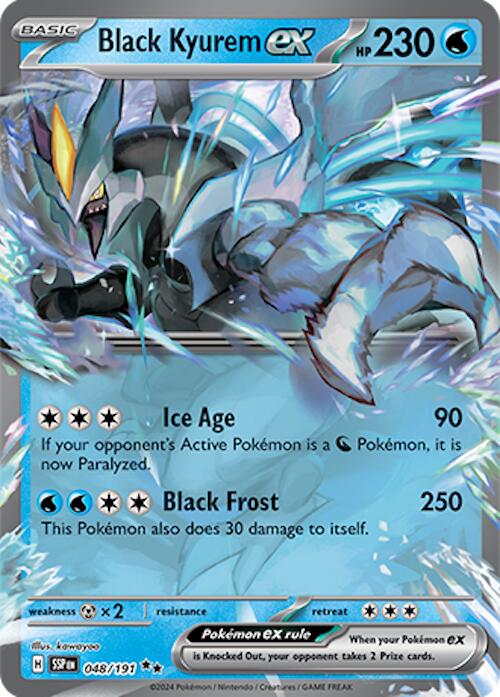 Black Kyurem ex (048/191) [Scarlet & Violet: Surging Sparks] | Exor Games Truro