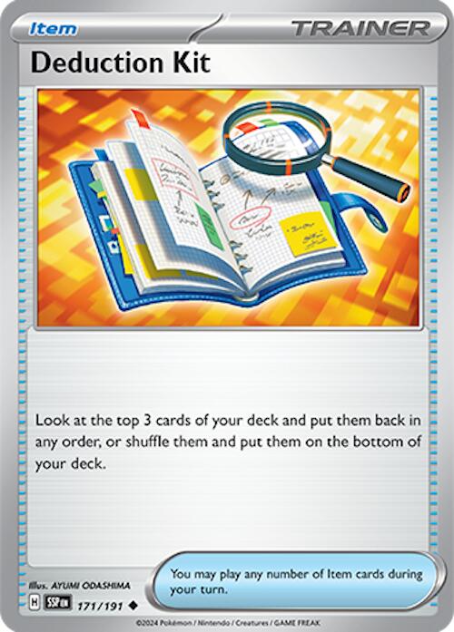 Deduction Kit (171/191) [Scarlet & Violet: Surging Sparks] | Exor Games Truro